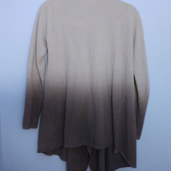 2 Barefoot Dreams Calypso Waterfall Ombre Cardigans Cozy Chic Lite Knit S/M FLAW - Picture 6 of 16